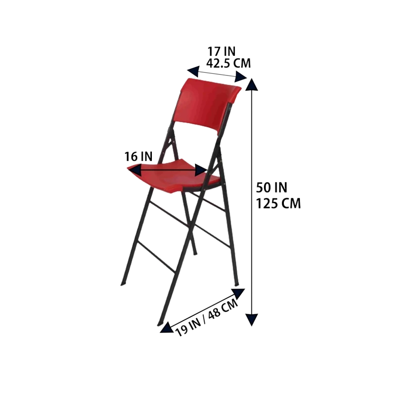 IRIS HIGH BAR STOOL,WITH BACK REST(PACK OF 2)